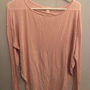 Pink Long Sleeve Shirt